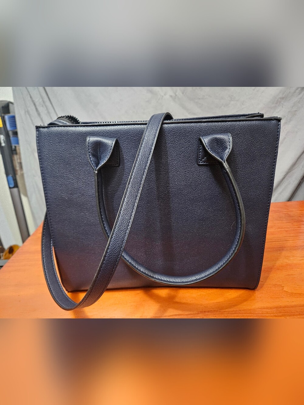Wrangler Navy Blue Tote Bag Shoulder Strap And Crossbody Strap! - Picture 2 of 6